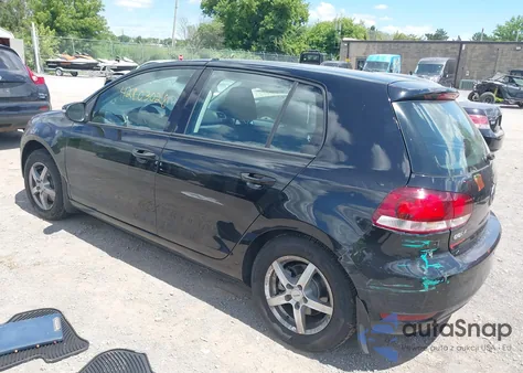 2012 Volkswagen Golf 2.5L 4-Door из США, поврежденный, VIN WVWDB7AJ4CW322749